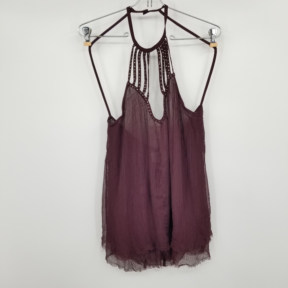 Pins and Needles Urban Outfitters Choker Neck Tank Top Size‎ Small